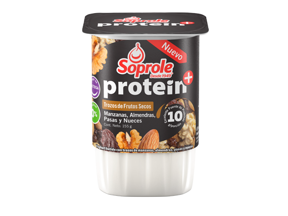 Yoghurt Protein+ Trozos Frutos Secos 155g